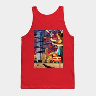 Cowboy Beep Boop Tank Top